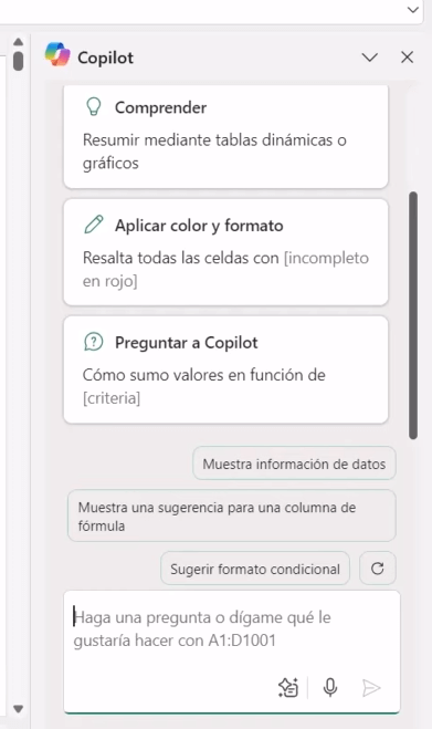 Copilot en Excel: cómo usar la IA en tus hojas de cálculo