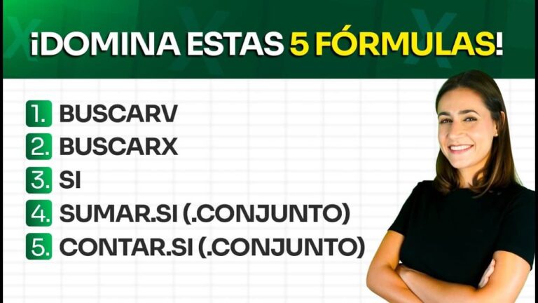 Fórmulas esenciales de Excel