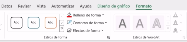 Cambiar color de columna en gráfico de columnas en Excel