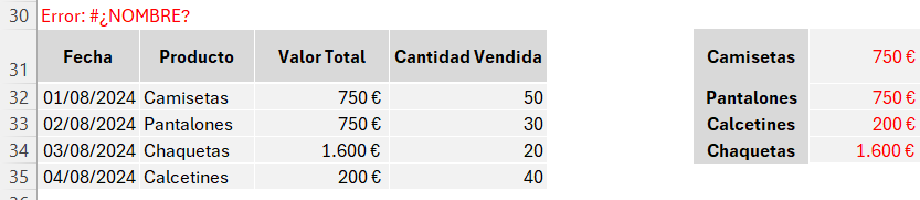 Cómo solucionar error #¿NOMBRE? en Excel usando ChatGPT