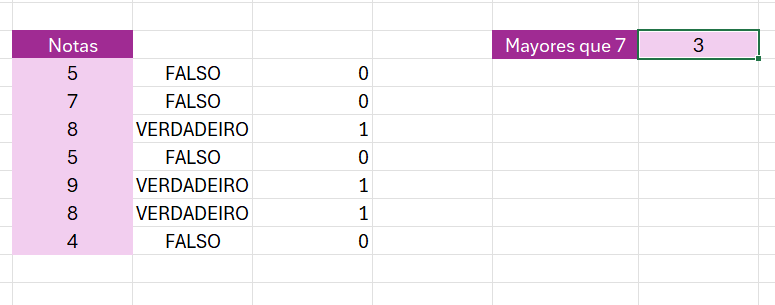 total de notas mayores que 7