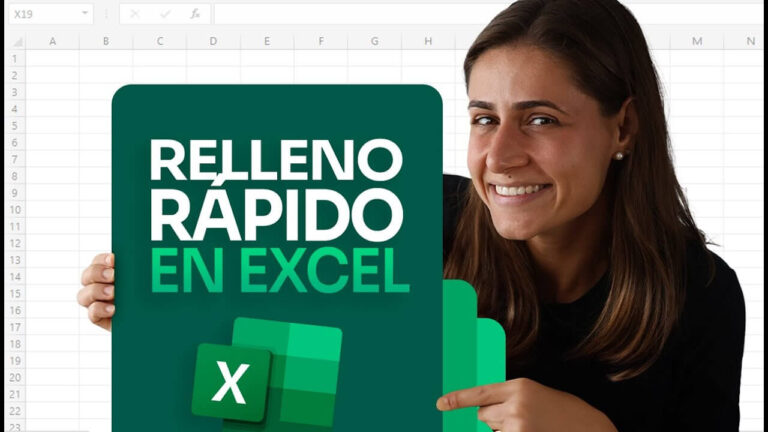 Relleno rápido en Excel
