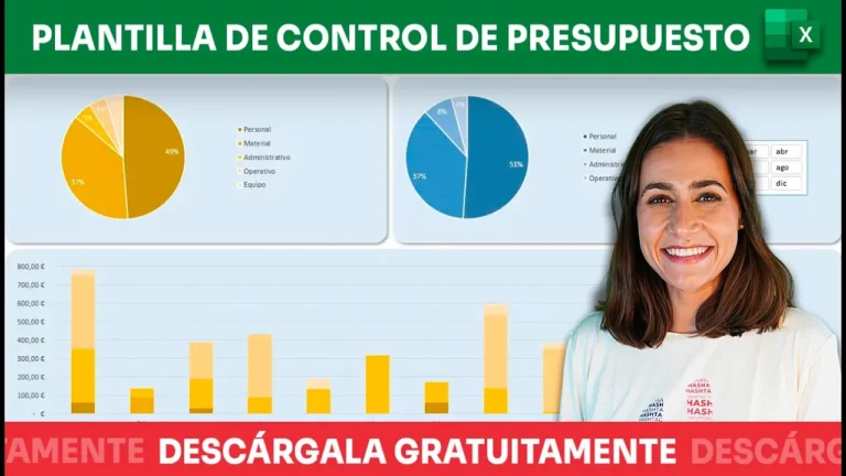 Plantilla de control de presupuesto en Excel