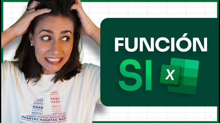 función SI en Excel