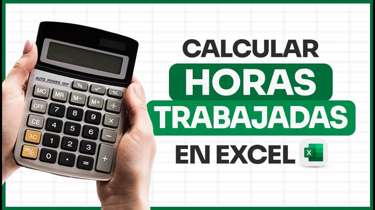 horas trabajadas en Excel