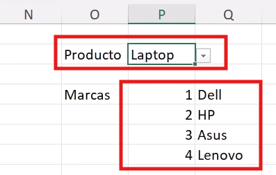 Ejemplo práctico con UNICOS, FILTRAR y SECUENCIA usando rango de desbordamiento en Excel