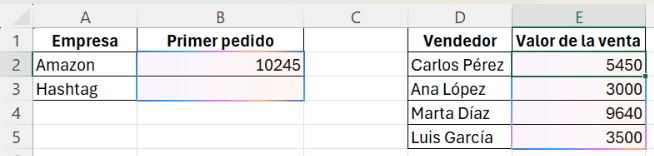 fórmula SI.ERROR con BUSCARV y SUMAR.SI.CONJUNTO en Excel corregidas por Copilot para manejar errores
