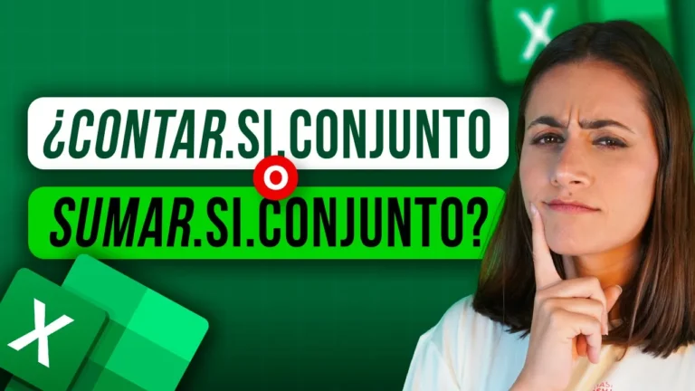 CONTAR.SI.CONJUNTO en Excel