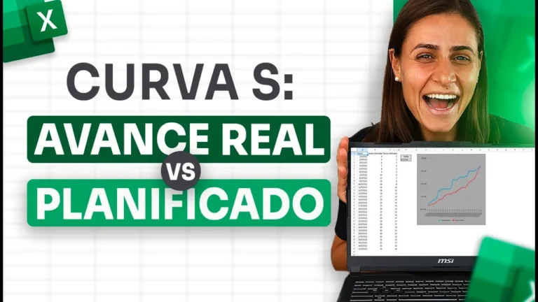 Cómo crear la curva S en Excel