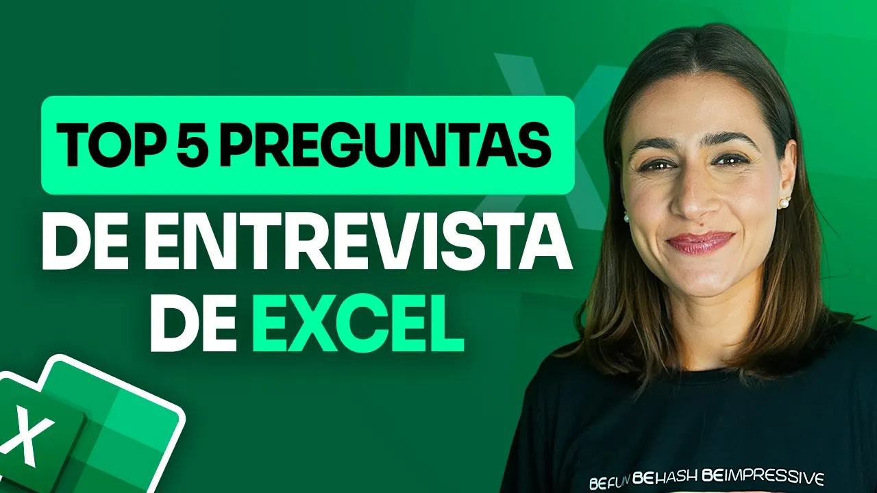 preguntas de entrevista de excel