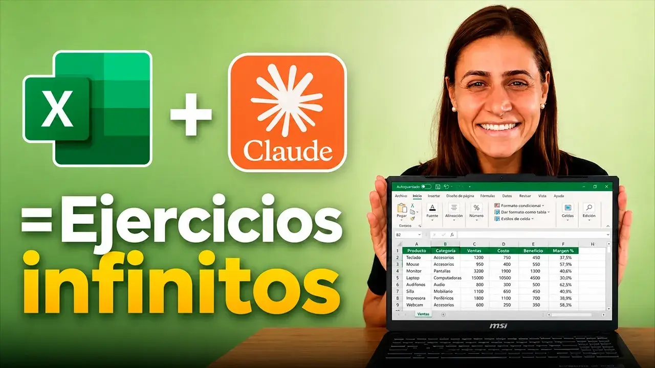 Ejercicios de Excel con Claude