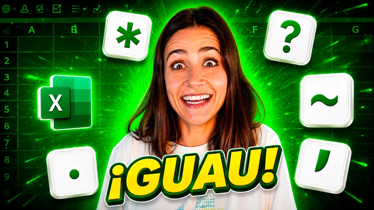 Símbolos en fórmulas de Excel